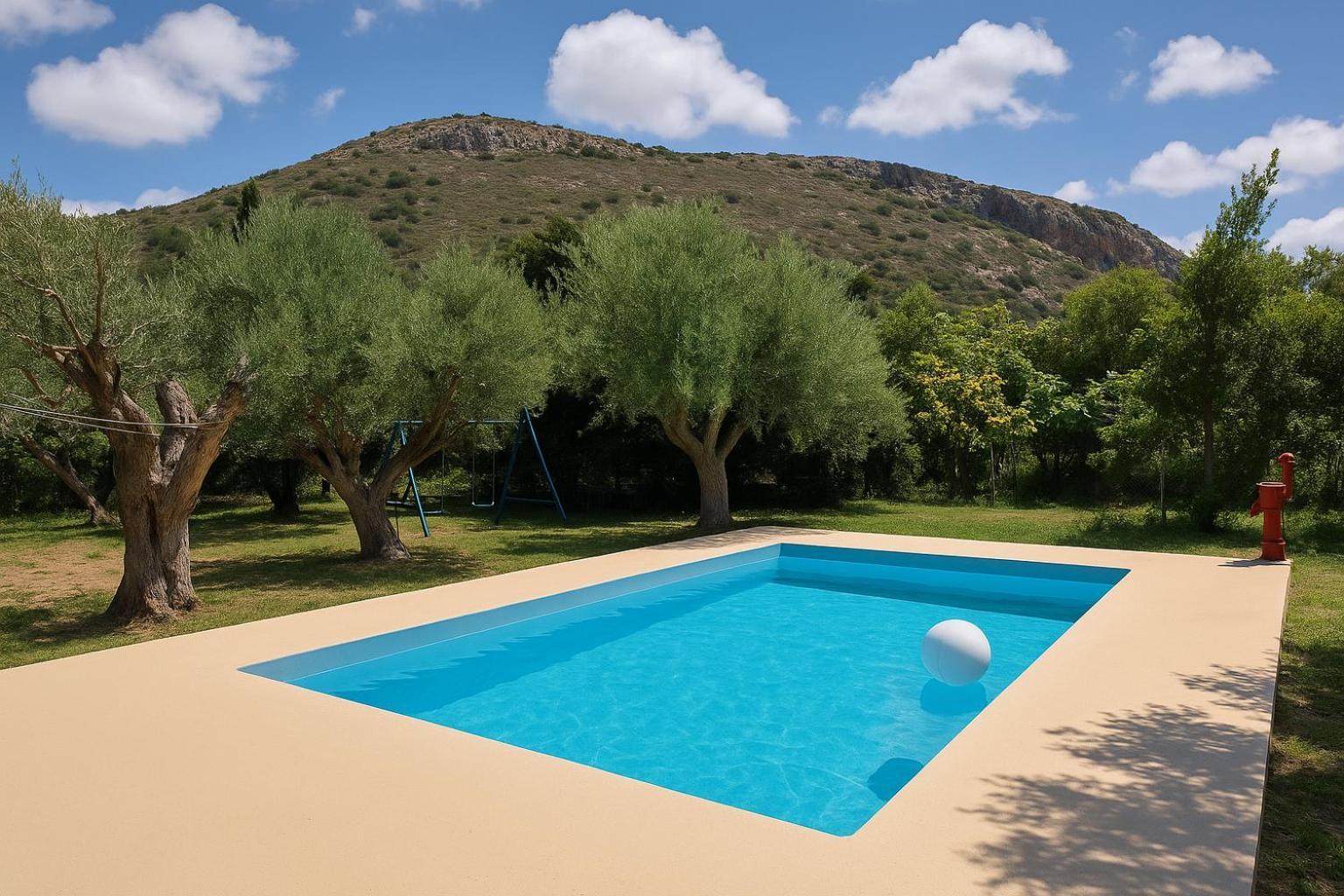 شقة Sofiana'S Garden Retreat With Private Pool Dhrapaniás المظهر الخارجي الصورة